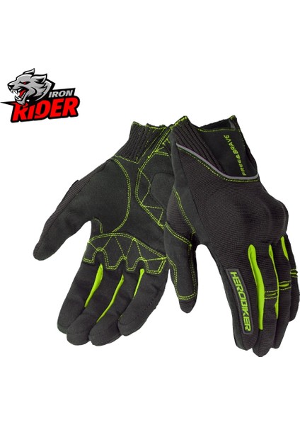 B1 Yeşil Eldiven Stili L Beden Motosiklet Eldivenleri Yaz Nefes Alabilir Yarış Luva Motoqueiro Guantes Motocicleta Luvas De Bisiklet Atv Binici Koruyucu Eldiven (Yurt Dışından)