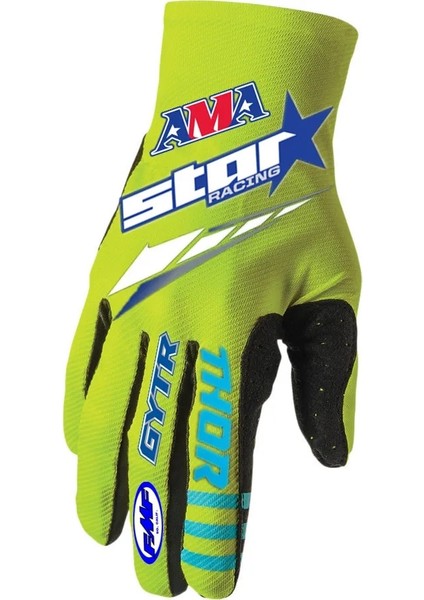 Yeşil Stil L Beden Katran Yarış Akışı Fox Moto Eldivenleri Üst Dağ Bisikleti Eldiveni Mtb Motokros Eldivenleri Bisiklet Üstü Kapalı Yol Motosiklet Eldiveni (Yurt Dışından) modelleri