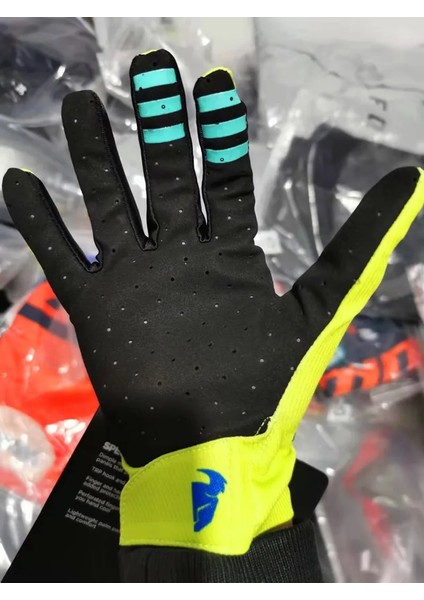 Yeşil Stil L Beden Katran Yarış Akışı Fox Moto Eldivenleri Üst Dağ Bisikleti Eldiveni Mtb Motokros Eldivenleri Bisiklet Üstü Kapalı Yol Motosiklet Eldiveni (Yurt Dışından) fırsatları