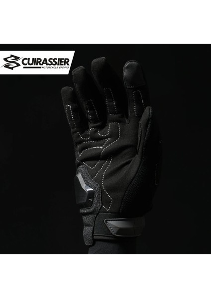 Kırmızı Stil L Beden Cuirassier Motosiklet Eldivenleri Dayanıklı Dokunmatik Ekran Gece Yansıtıcı Motokros Motosiklet Biker Araba Yarışı Sürme Moto Eldiven Erkekler (Yurt Dışından) fiyatları