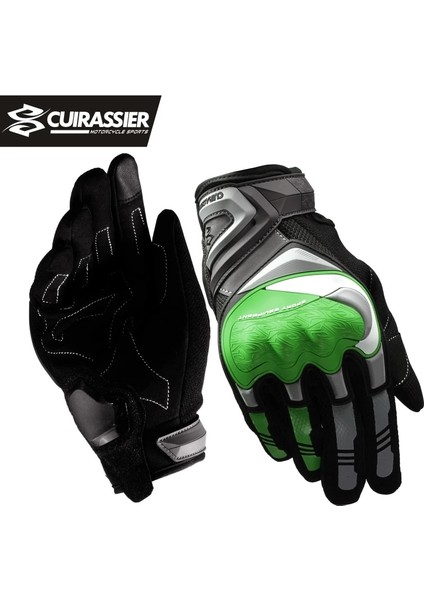 Kırmızı Stil L Beden Cuirassier Motosiklet Eldivenleri Dayanıklı Dokunmatik Ekran Gece Yansıtıcı Motokros Motosiklet Biker Araba Yarışı Sürme Moto Eldiven Erkekler (Yurt Dışından) fırsatları