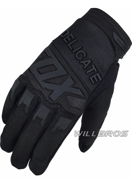 Siyah Stil Xl Beden Motokros Eldivenleri Hassas Tilki Dirtpaw Yarış Guantes Bmx Mx Dirt Bike Dağ Bisikleti Offroad Luvas Erkekler Için Kadın Unisex (Yurt Dışından)
