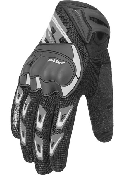 Su-11 Gri Stil M Beden Suomy Kış Motosiklet Eldivenleri Su Geçirmez Moto Motokros Eldivenleri Rüzgar Geçirmez Moto Eldivenleri Dokunmatik Ekran Motosiklet Sürme Guantes (Yurt Dışından)