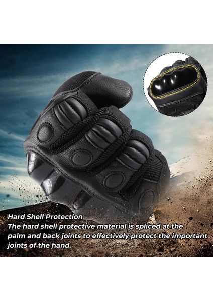 C58 Stili L Beden Siyah Moto Motokros Eldiven Erkek Deri Motosiklet Tam Parmak Eldiven Bisiklet Bisiklet Bisiklet Binme Bmx Enduro Çalışma Eldivenler Yaz (Yurt Dışından) indirimleri