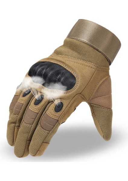 Haki Stili Xxxl 1 Çift Motosiklet Eldivenleri Nefes Unisex Tam Parmak Eldiven Moda Açık Yarış Spor Eldiven Motokros Koruyucu Eldivenler (Yurt Dışından) modelleri