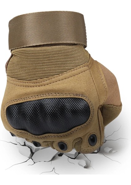 Haki Stili Xxxl 1 Çift Motosiklet Eldivenleri Nefes Unisex Tam Parmak Eldiven Moda Açık Yarış Spor Eldiven Motokros Koruyucu Eldivenler (Yurt Dışından) indirimleri