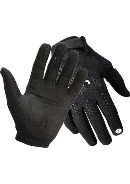 Siyah Stil Xl Beden Mx Motosiklet Eldivenleri Tam Parmak Kir Bisiklet Motokros Eldivenleri Motosiklet Sürme Guantes Moto Yarışı Atv Mtb Erkek Kadın Çocuklar (Yurt Dışından)
