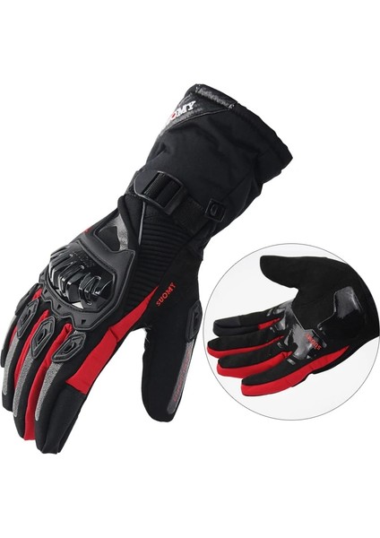 No.1 Tarzı Xl Beden Suomy Motosiklet Eldivenleri Erkekler Su Geçirmez Rüzgar Geçirmez Kış Moto Eldivenleri Dokunmatik Ekran Gant Moto Guantes Motosiklet Sürme Eldivenleri (Yurt Dışından)