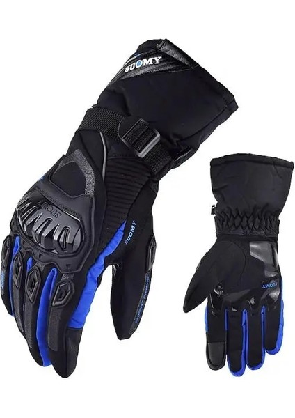 WP02 Kış Stili L Beden Sıcak Satış Kış Motosiklet Eldivenleri Su Geçirmez Moto Motokros Eldivenleri Rüzgar Geçirmez Eldivenler Dokunmatik Ekran Motosiklet Sürme Guantes (Yurt Dışından)