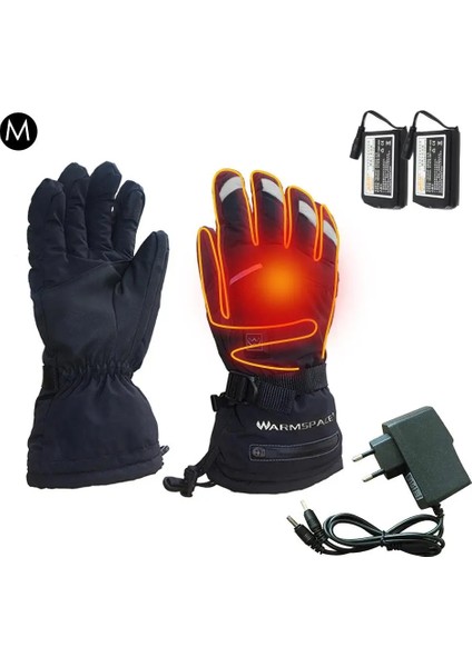 M Eu Fişler 2000MAH Stili Motosiklet Elektrikli Isıtmalı Eldiven Sıcaklık Ah Piller ile 5 Hız Ayarı El Isıtıcı Kayak Güvenliği Sıcak Eldiven (Yurt Dışından) modelleri