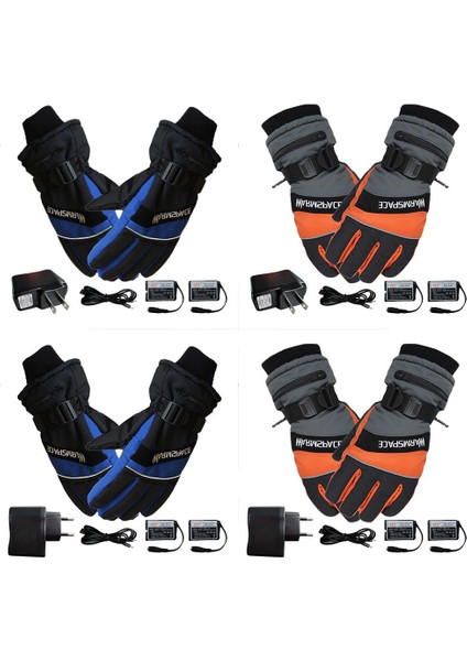 M Eu Fişler 2000MAH Stili Motosiklet Elektrikli Isıtmalı Eldiven Sıcaklık Ah Piller ile 5 Hız Ayarı El Isıtıcı Kayak Güvenliği Sıcak Eldiven (Yurt Dışından) fırsatları