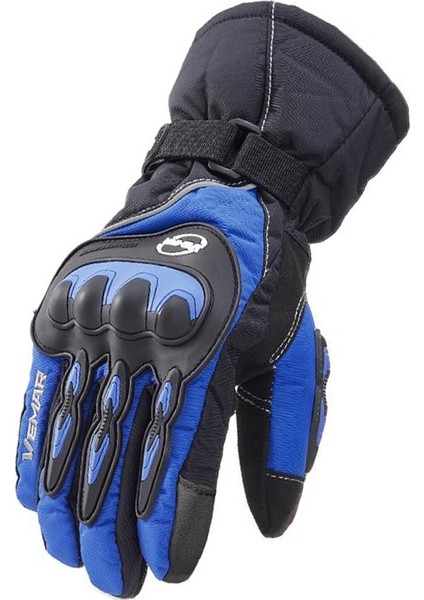 Wp-01 Mavi Stil Xxl Suomy Kış Motosiklet Eldivenleri Su Geçirmez Moto Motokros Eldivenleri Rüzgar Geçirmez Moto Eldivenleri Dokunmatik Ekran Motosiklet Sürme Guantes (Yurt Dışından)