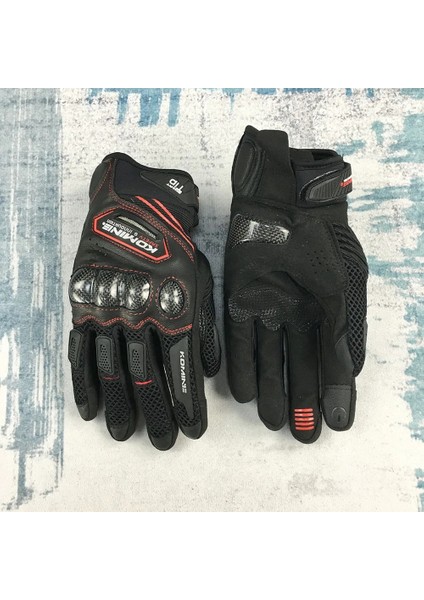 Yeşil Stil L Beden Komıne GK167 Profesyonel Motosiklet Eldivenleri Yarış Karbon Fiber Tam Parmak Sokak Eldivenleri Komıne Dört Mevsim Unisex Eldiven (Yurt Dışından) fırsatları