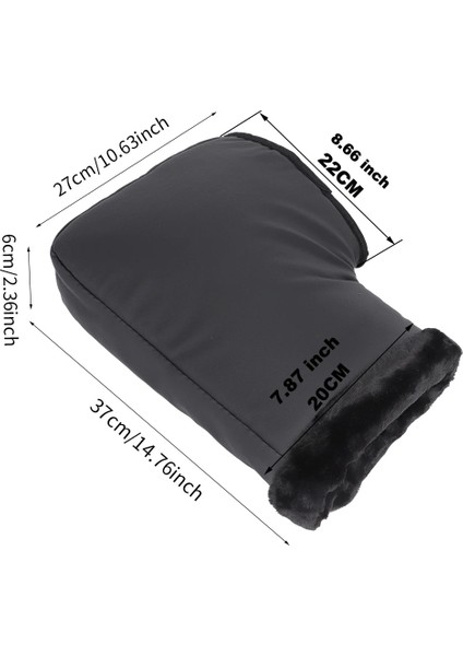 Motosiklet Scooter Kar Araci Gidon Evrensel Muffs Termal Kapak Yamaha Raptor Yf Için Sıcak Su Geçirmez Atv (Yurt Dışından) fırsatları