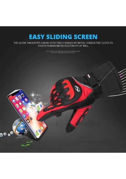 Wp-01-Bk Eldiven Stili M Beden Vemar Motosiklet Eldivenleri Su Geçirmez Kış Moto Eldivenleri Termal Polar Astarlı Kış Dokunmatik Ekran Kaymaz Motosiklet Binme Eldivenleri# (Yurt Dışından) fiyatları