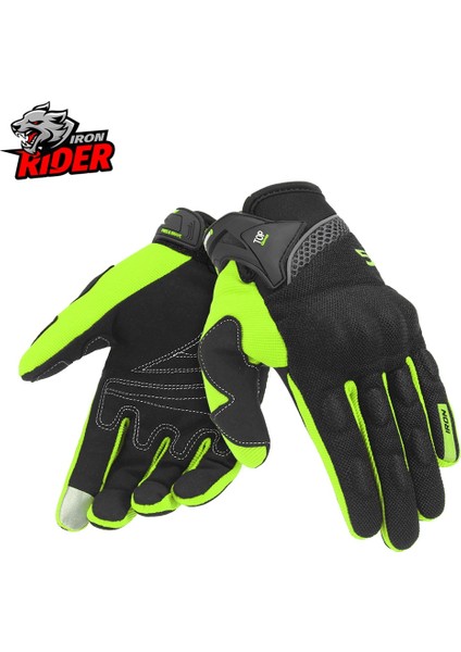 SU01-YEŞIL Eldiven Stili Xxl Motosiklet Eldivenleri Yaz Nefes Alabilir Yarış Luva Motoqueiro Guantes Motocicleta Luvas De Bisiklet Atv Binici Koruyucu Eldiven (Yurt Dışından)