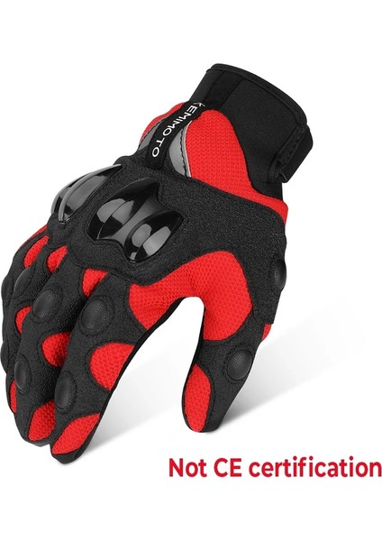 Yaz Eldivenleri Kırmızı Stil M Beden Kemimoto Kış Motosiklet Eldivenleri Dokunmatik Ekran Motokros Su Geçirmez Rüzgar Geçirmez Koruyucu Kış Eldivenleri Erkekler Guantes Moto Luvas (Yurt Dışından)