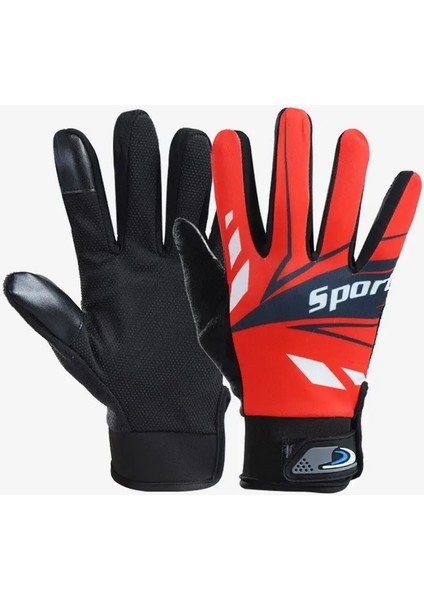 No.4 Tarzı 2021 Kış Rüzgar Geçirmez Motosiklet Eldivenleri Dokunmatik Ekran Motokros Dağ Bisikleti Guantes Offroad Mx Enduro Yokuş Aşağı Parkurlar Unisex (Yurt Dışından)