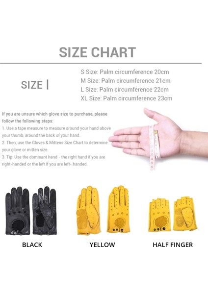 Kahverengi Tarzı L Beden Motosiklet Eldivenleri Hakiki Deri Erkekler Retro Guantes Yarım Parmak Tam Parmak Moto Eldiven Motosiklet Biker Binme Eldivenleri (Yurt Dışından)