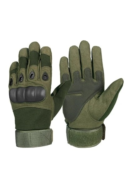 Ordu Yeşili Tarzı M Beden Ozero Ordu Gants Askeri Taktik Eldiven Tam Parmak Motokros Motosiklet Biker Yarış Motosiklet Motor Eldiven Erkek Kadınlar Için (Yurt Dışından)
