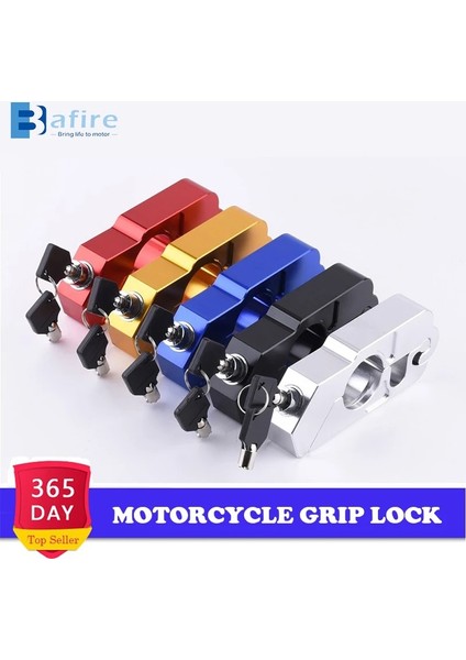 C Tipi Gümüş Stili Motosiklet Tutma Kilidi C Güvenlik Güvenlik Kilitleri Gidon Ahize Fren Kolu Disk Kilitleme Fit Scooter Atv Hırsızlığa Karşı Motor Kilidi (Yurt Dışından) fırsatları