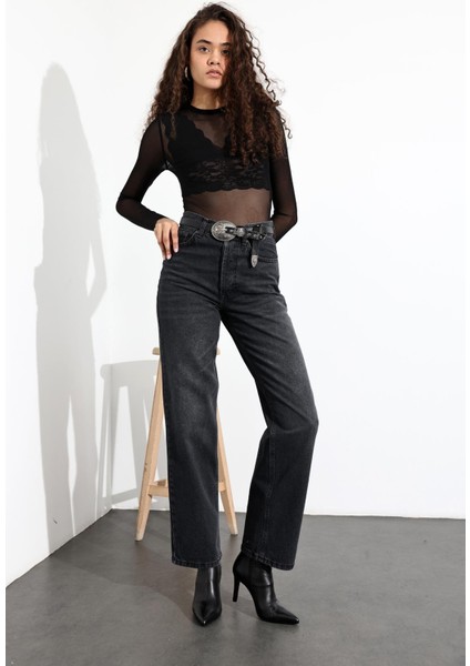 Füme Straight Fit Rahat Jean