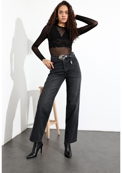 Füme Straight Fit Rahat Jean modelleri