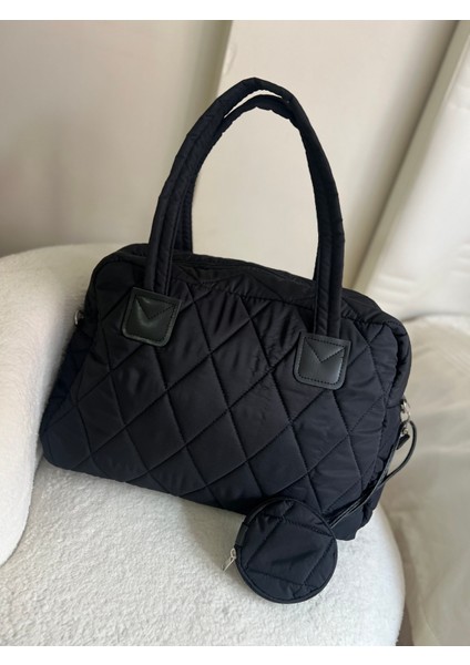 Beryy Kapitone Büyük Siyah Çanta fiyatları