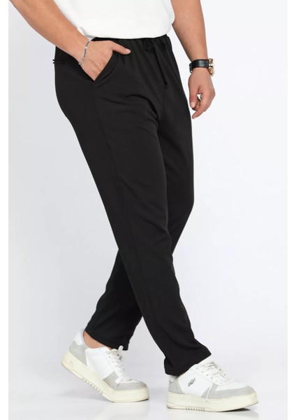 Erkek Bel Lastikli Bağcıklı Jogger Pantolon P-00012973
