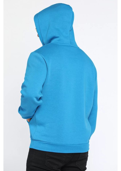 Erkek Kapüşonlu Şardonlu Üç Iplik Sweatshirt modelleri