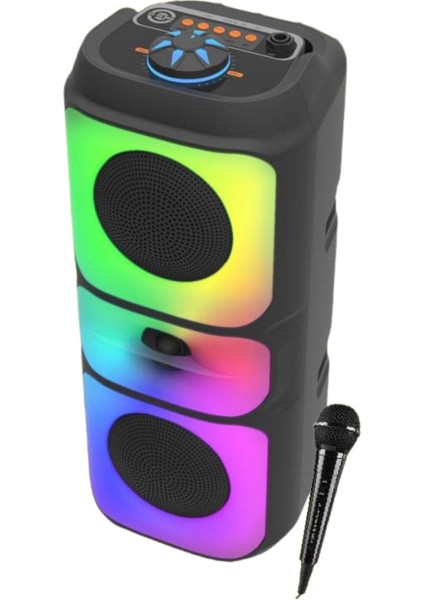 PL-4623 Bt/sd/usb/aux Işıklı Bluetooth Speaker (MS-3637BT)