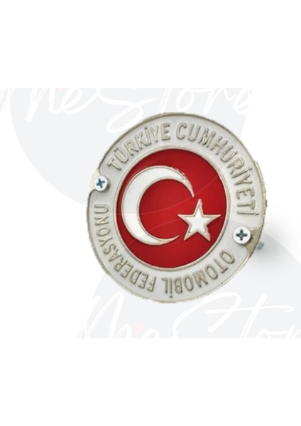 Metal Türkiye Otomobil Federasyonu Döküm Vidalı Panjur Arması fiyatları