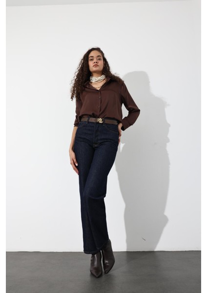 Koyu Lacivert Straight Fit Rahat Jean fiyatları