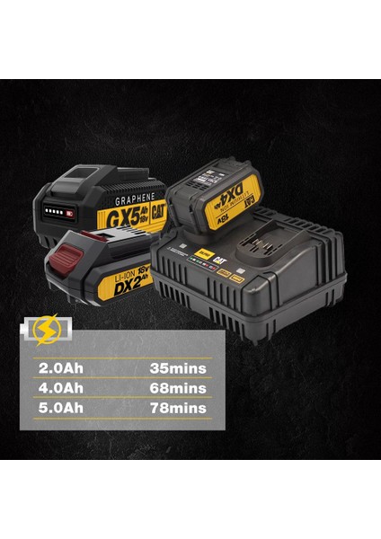 DXC42 18VOLT Li-Ion One For All Profesyonel Ikili Hızlı Akü Şarj Cihazı