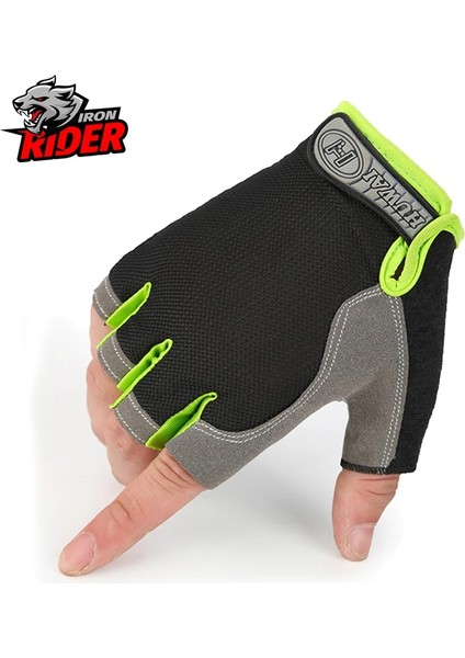 WY001-YEŞIL Stil Xl Beden Herobıker Motosiklet Eldivenleri Tam Parmak Motosiklet Ekipmanları Atv Binici Spor Eldiven Korumak Nefes Motosiklet Motokros Eldivenleri (Yurt Dışından)