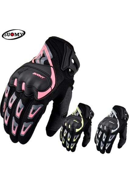 Siyah Stil Xxl Suomy Yeni Motosiklet Eldivenleri Yaz Moto Biker Eldivenleri Dokunmatik Bisiklet Dağ Bisikleti Eldivenleri Fit Kadın Erkek Pembe Gri (Yurt Dışından) modelleri