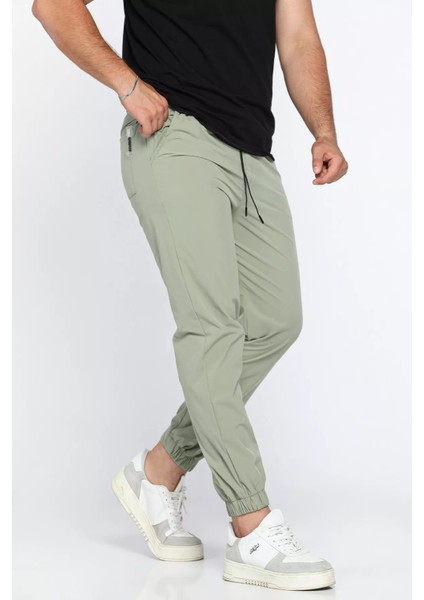 Paraşüt Likralı Slim Fit Jogger Pantolon (Armalar Farklı Gelebilir)