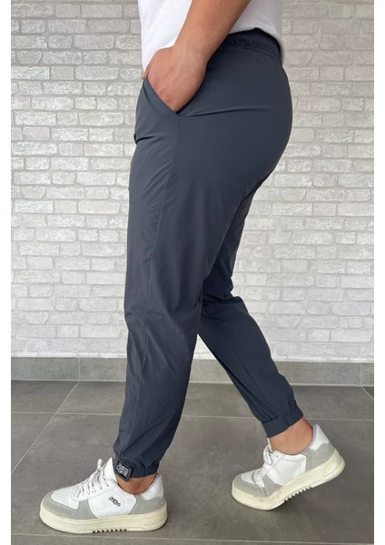 Paraşüt Paça Cırtlı Slim Fit Jogger Pantolon