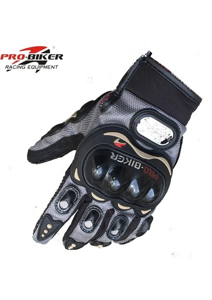 Gri Stil L Beden Pro Biker Motosiklet Eldivenleri Moto Luva Motokros Nefes Yarış Eldivenleri Motosiklet Bisiklet Bisiklet Sürme Eldiven Erkekler Kadınlar Için (Yurt Dışından)