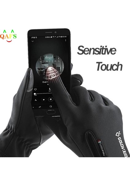 Turuncu Tarzı M Beden Açık Kış Eldivenleri Su Geçirmez Moto Termal Polar Astarlı Dayanıklı Dokunmatik Ekran Kaymaz Motosiklet Sürme (Yurt Dışından) fırsatları