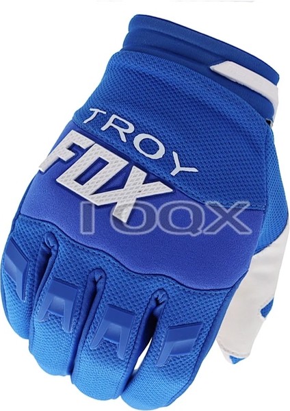 Mavi-Sarı Tarzı Xxl Troy Fox Motokros Yarış Eldivenleri Erkek Off-Road Mx Mtb Dh Dağ Bisikleti Yokuş Aşağı Bisiklet Bisiklet Guantes Enduro Trail Eldiven (Yurt Dışından)