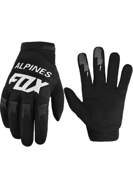 Siyah Stil M Beden Alpınes Fox Dirtpaw Eldiven Motosiklet Bisiklet Dağ Bisikleti Off Road Guantes Erkek Kadın Unisex Motokros Yarışı Luvas S-Xxl (Yurt Dışından)