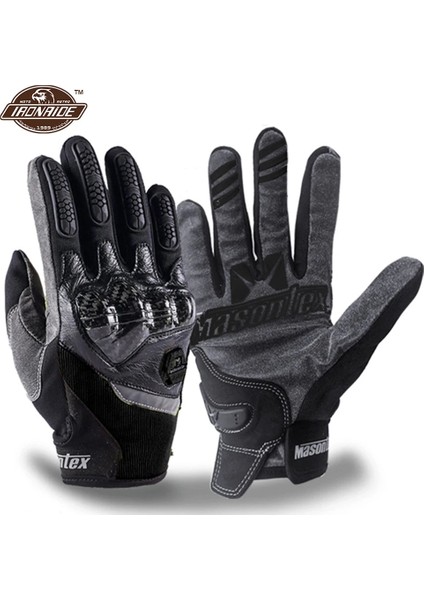 MCS-01C Bk Eldiven Stili Xxl Karbon Fiber Motosiklet Eldivenleri Tam Parmak Moto Motokros Eldiven Dokunmatik Ekran Guantes Moto Nefes Alabilir Motosiklet Eldivenleri (Yurt Dışından) fiyatları