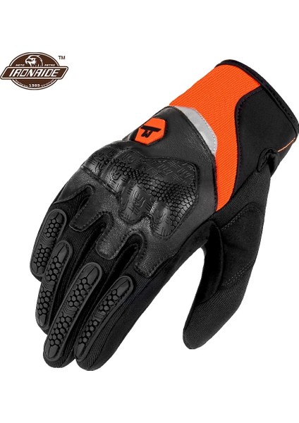 M30 Turuncu Eldiven Stili Xs Beden Karbon Fiber Motosiklet Eldivenleri Tam Parmak Moto Motokros Eldiven Dokunmatik Ekran Guantes Moto Nefes Alabilir Motosiklet Eldivenleri (Yurt Dışından)