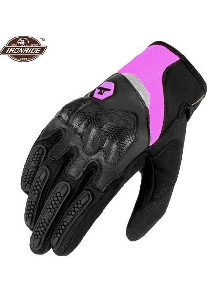 M30 Mor Eldiven Stili Xl Beden Karbon Fiber Motosiklet Eldivenleri Tam Parmak Moto Motokros Eldiven Dokunmatik Ekran Guantes Moto Nefes Alabilir Motosiklet Eldivenleri (Yurt Dışından)