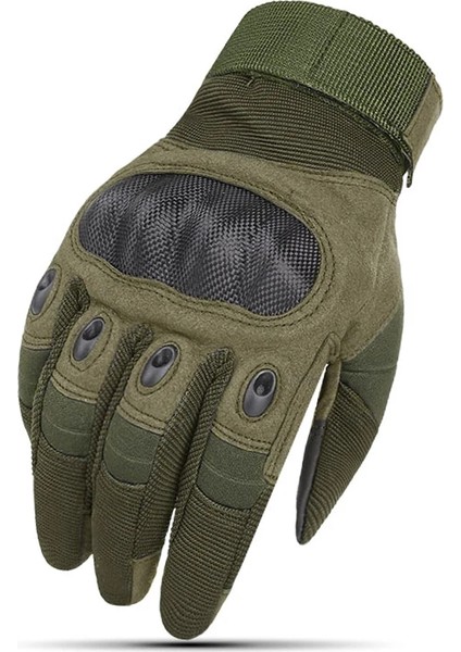 Ordu Yeşili Tarzı M Beden Rıgwarl Motosiklet Eldivenleri Açık Rüzgar Geçirmez Anti-Patinaj Taktik Eldiven Erkek Motokros Bisiklet Askeri Eldiven (Yurt Dışından)