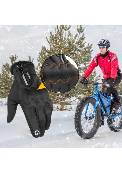 A90 Siyah Stil S Beden Dokunmatik Ekran Motosiklet Tam Parmak Eldiven Kış Sıcak Moto Motokros Motosiklet Biker Enduro Su Geçirmez Koruyucu Dişli Erkek Kadın (Yurt Dışından) indirimleri