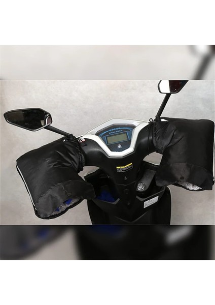 Bir Stil Koruyucu Motosiklet Scooter Kalın Sıcak Gidon Muff Kavrama Gidon Muff Yağmur Geçirmez Sürme Kış Isıtıcı Termal Kapak Eldiven (Yurt Dışından) modelleri