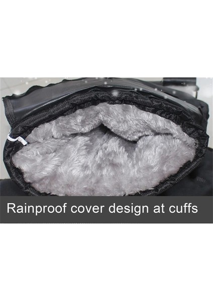Bir Stil Koruyucu Motosiklet Scooter Kalın Sıcak Gidon Muff Kavrama Gidon Muff Yağmur Geçirmez Sürme Kış Isıtıcı Termal Kapak Eldiven (Yurt Dışından) fırsatları