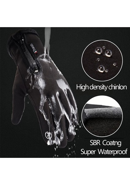 Blakc Tarzı S Beden Dokunmatik Ekran Motorlu Eldiven Kış Termal Sıcak Bisiklet Bisiklet Bisiklet Kayak Açık Kamp Yürüyüş Motosiklet Eldivenleri Spor Tam Parmak (Yurt Dışından) fiyatları